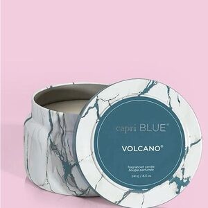 Capri Blue Volcano Marble Candle